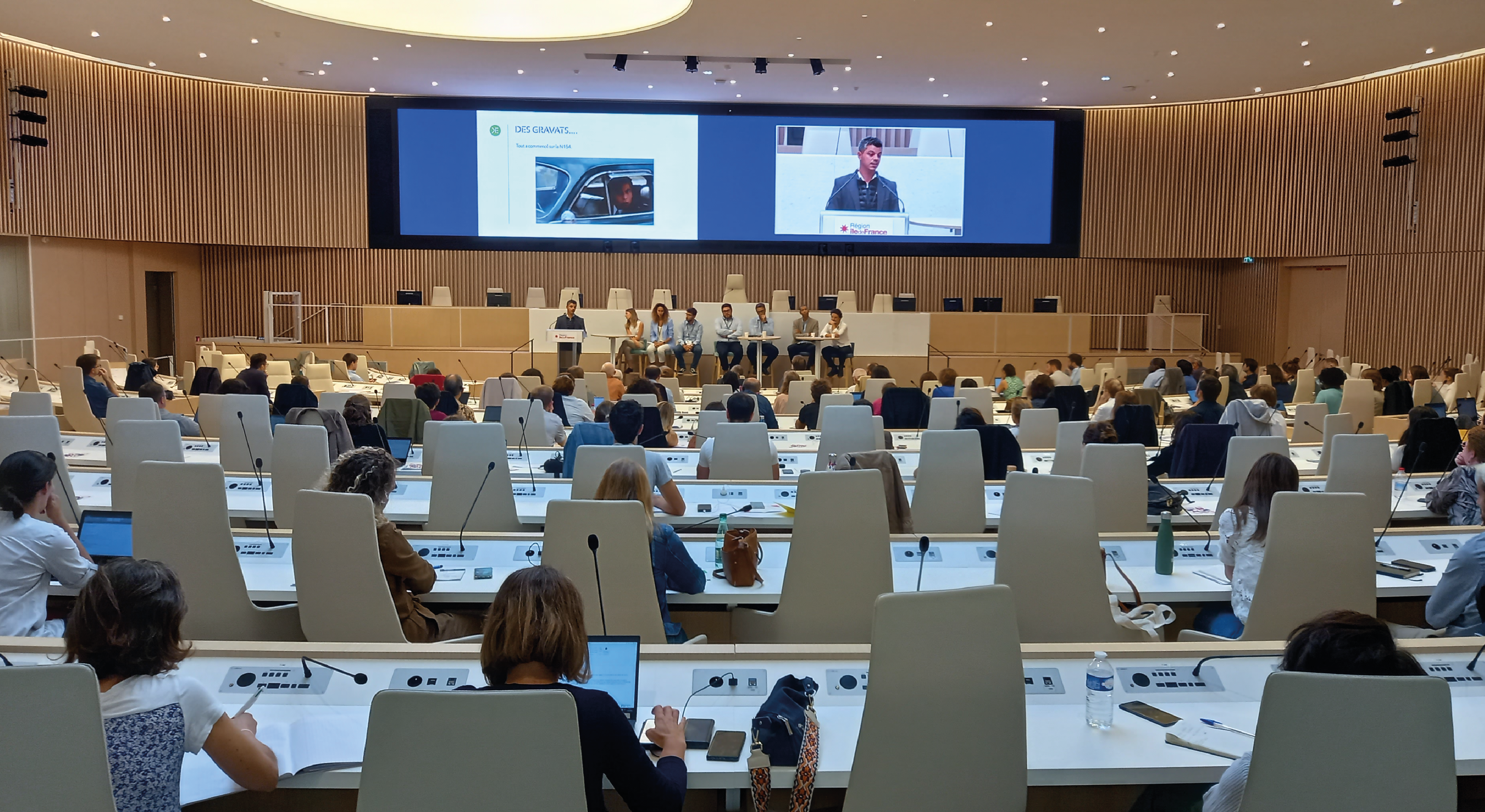 Agyre à la première journée francilienne economie circulaire dans le batiment