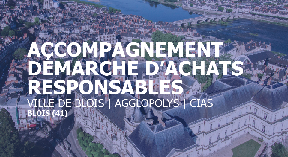 accompagnement démarche achats responsables blois agglopolys