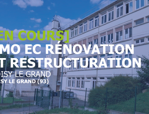 Assistance à Maîtrise d&rsquo;Ouvrage économie circulaire | Rénovation énergétique et restructuration du groupe scolaire des Coteaux | Noisy le Grand