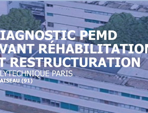Diagnostic PEMD avant réhabilitation et restructuration – Polytechnique Paris | Alterea