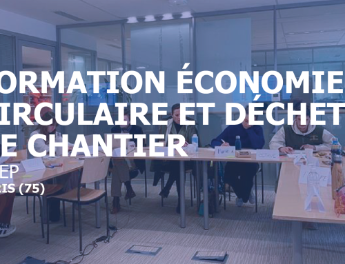 Formation économie circulaire et déchets de chantier | AREP
