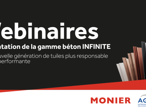 Webinaires RE2020 gamme béton INFINITE | Monier x Agyre