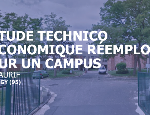 Etude technico économique du réemploi – Projet de restructuration du Cergy Campus | Epaurif
